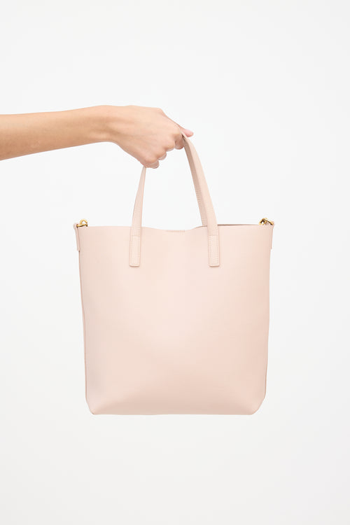 Saint Laurent Leather Toy Shopping Tote