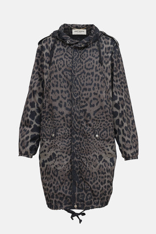 Saint Laurent Pattern Windbreaker Jacket