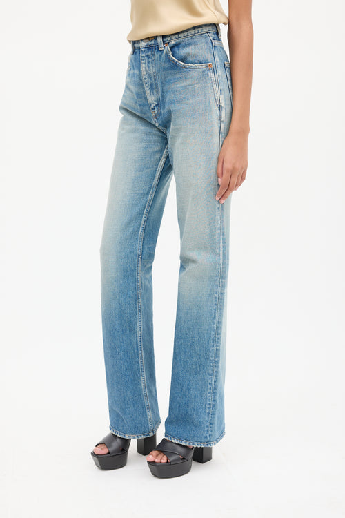 Saint Laurent Light Wash 70s Vintage Jeans