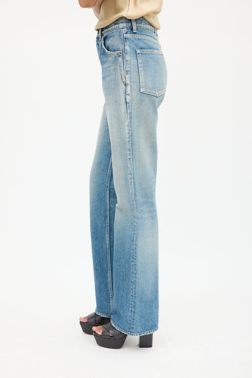 Saint Laurent Light Wash 70s Vintage Jeans