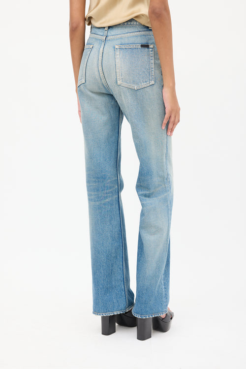 Saint Laurent Light Wash 70s Vintage Jeans