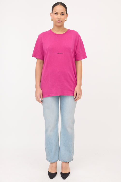 Saint Laurent Logo T-Shirt