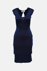 Saint Laurent Tiered Sleeveless Dress