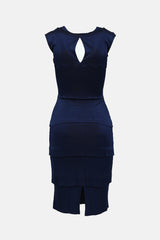 Saint Laurent Tiered Sleeveless Dress