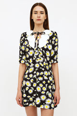 Saint Laurent Daisy Mini Dress