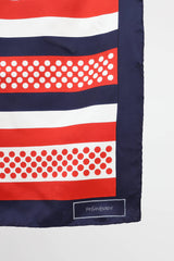 Saint Laurent Multi Print Scarf