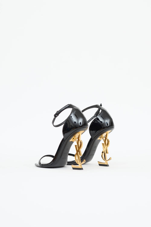 Saint Laurent Patent Opyum Heel