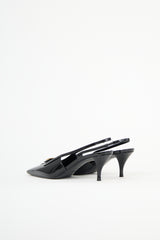 Saint Laurent Patent Leather Blade Pump