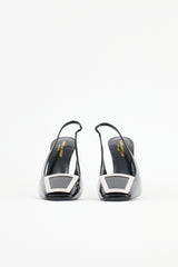 Saint Laurent Patent Maxine Buckle Pump