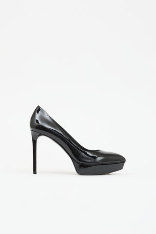 Saint Laurent Patent Platform Pump