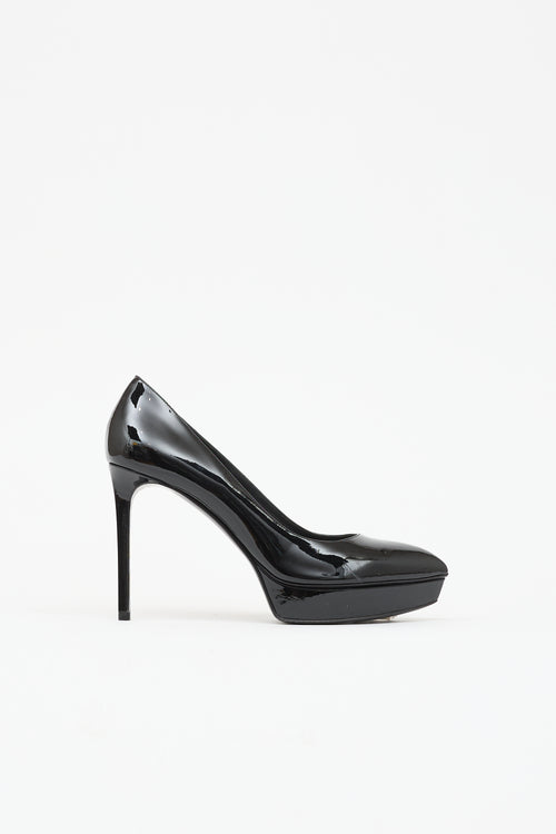 Saint Laurent Patent Platform Pump