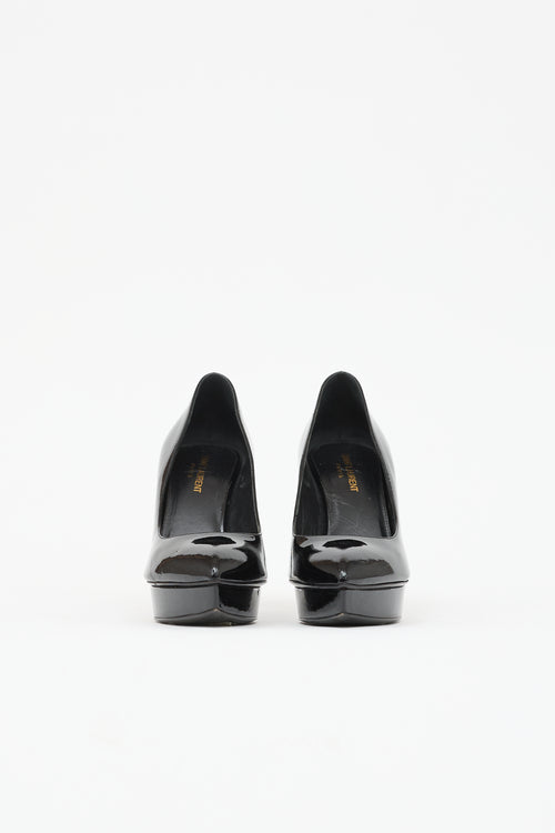 Saint Laurent Patent Platform Pump