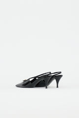 Saint Laurent Patent Blade Heel