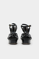 Saint Laurent Patent Tribute Sandal