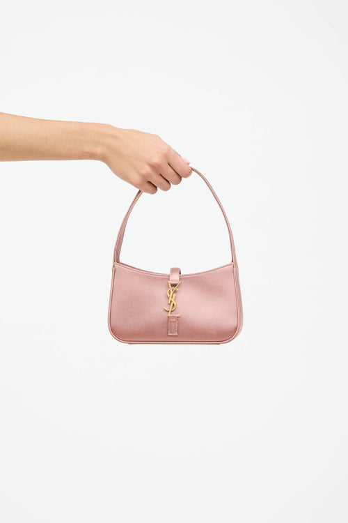 Saint Laurent Satin Le 5 à 7 Mini Bag