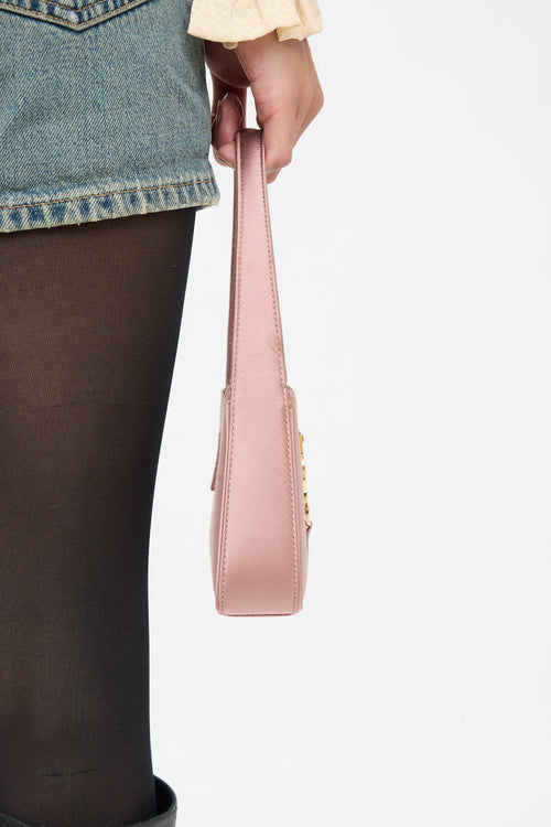 Saint Laurent Satin Le 5 à 7 Mini Bag