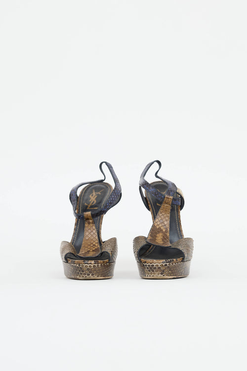 Saint Laurent Python Heel