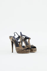 Saint Laurent Python Heel