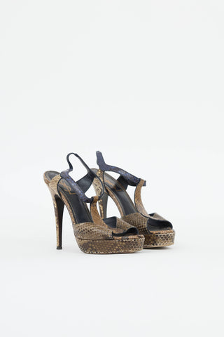 Saint Laurent Python Heel
