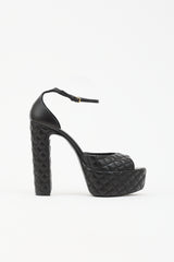 Saint Laurent Quilted Leather Jodie Heel