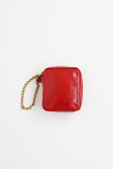 Saint Laurent Patent Belle De Jour Wristlet