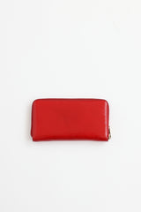 Saint Laurent Patent Belle De Jour Zip Wallet