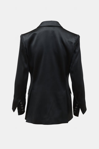 Saint Laurent SS 2001 Silk Tailored Blazer