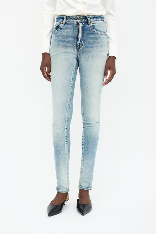 Saint Laurent Slim Leg Jeans