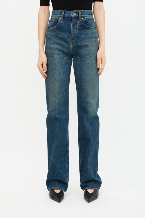 Saint Laurent Straight Leg Jeans