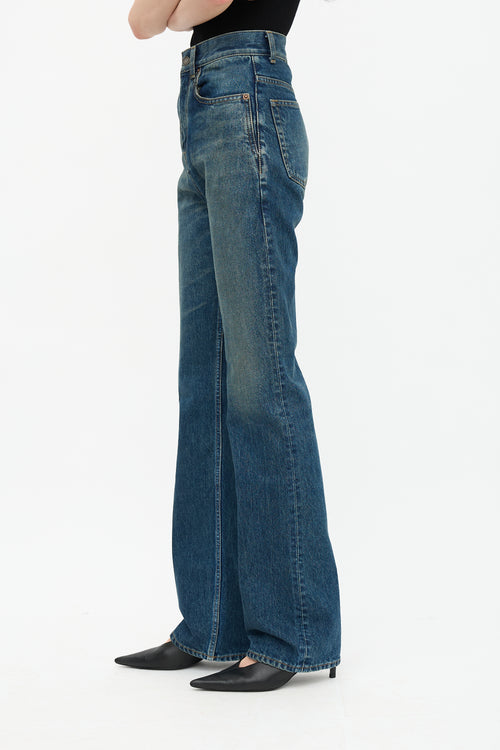 Saint Laurent Straight Leg Jeans