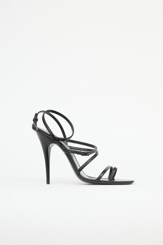 Saint Laurent Leather Bellini Strappy Heel