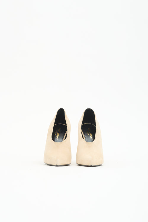 Saint Laurent Suede Nico Pump