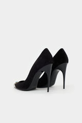 Saint Laurent Suede Zoe Western Pump