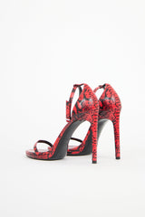 Saint Laurent Textured Jane Sandal