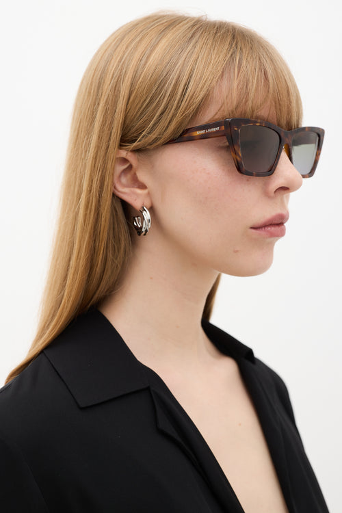 Saint Laurent Brown SL 276 Mica Sunglasses