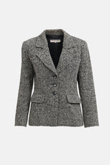 Saint Laurent C. 1980s Tweed Co-Ord Set