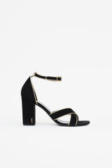 Saint Laurent Velvet Sandal