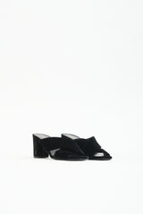 Saint Laurent Velvet Loulou Mule
