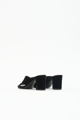 Saint Laurent Velvet Loulou Mule