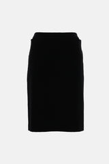 Saint Laurent Velvet Pencil Skirt