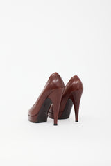 Saint Laurent Vintage Leather Pointed Pump