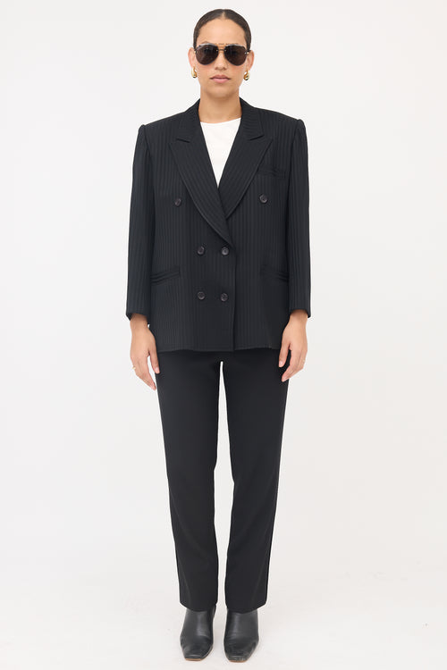 Saint Laurent Vintage Striped Blazer