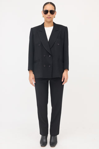 Saint Laurent Vintage Striped Blazer