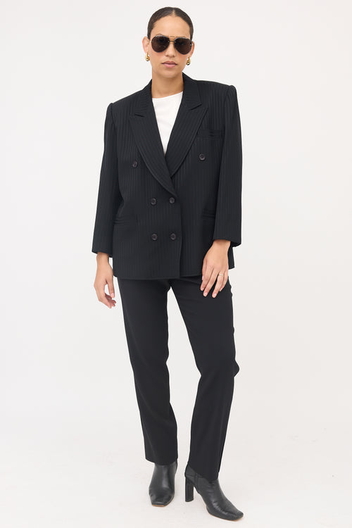 Saint Laurent Vintage Striped Blazer