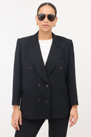 Saint Laurent Vintage Striped Blazer