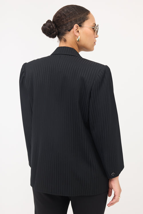 Saint Laurent Vintage Striped Blazer