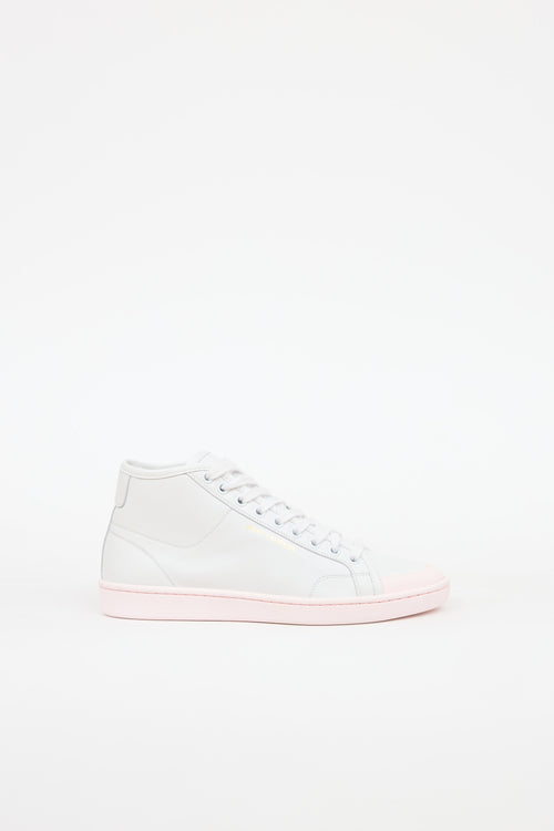 Saint Laurent Leather Joyce Sneaker