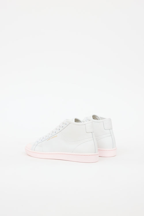 Saint Laurent Leather Joyce Sneaker