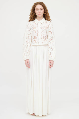 Saint Laurent Vintage Flowy Pant
