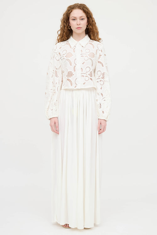 Saint Laurent Vintage Flowy Pant